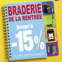 BRADERIE DE LA RENTREE